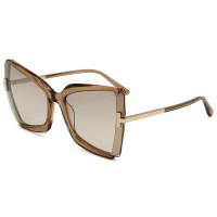 Tom Ford Sunglasses Unisex Brown FT0766-57G-63