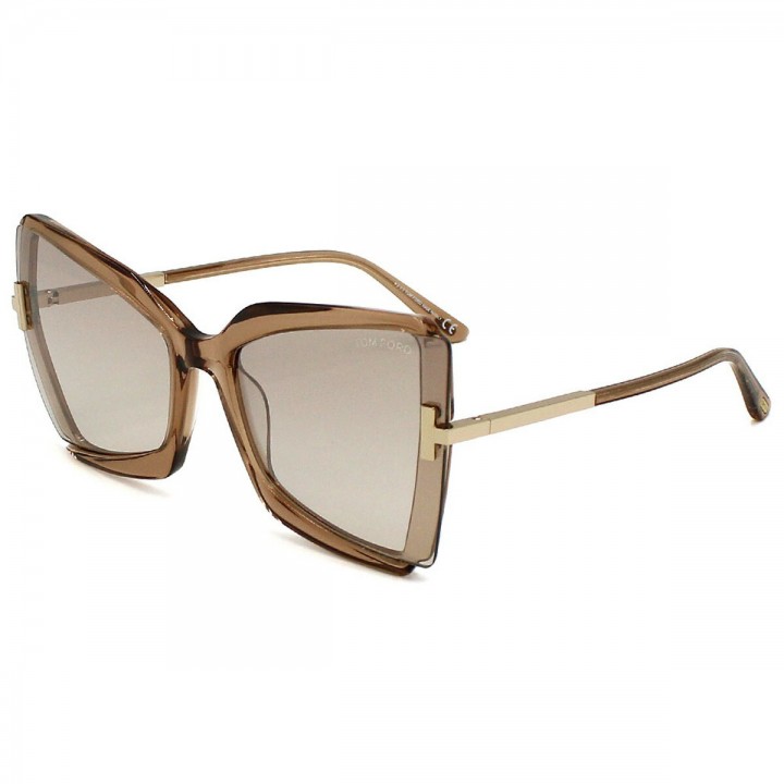 Tom Ford Sunglasses Unisex Brown FT0766-57G-63