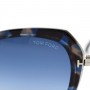 Tom Ford Sunglasses Ladie's Blue + Marble + Silver FT0792-F-56W-55