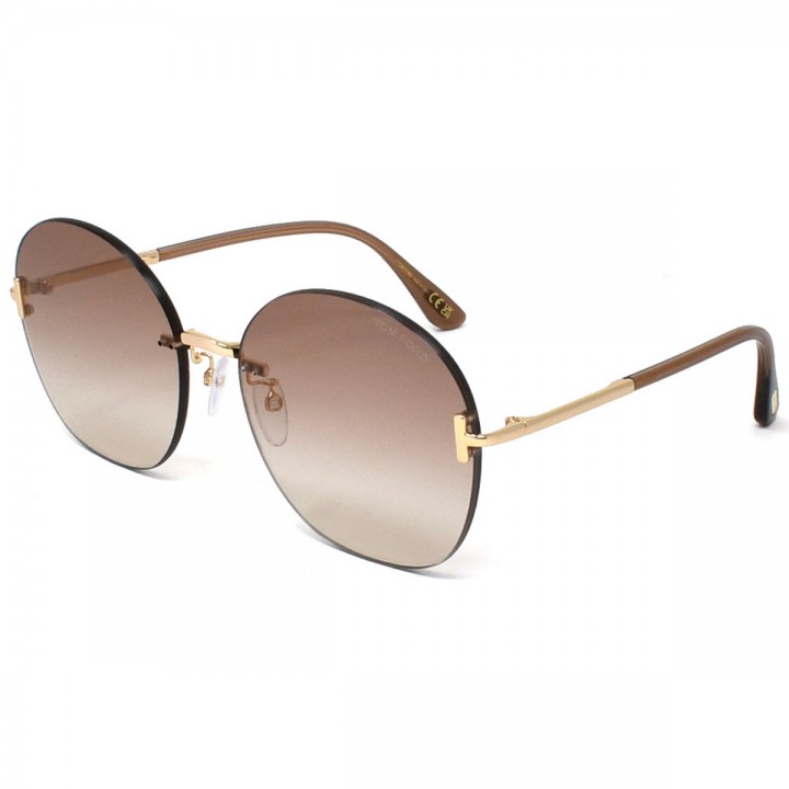 Tom Ford Sunglasses Unisex Gold FT0896-K-30F-63