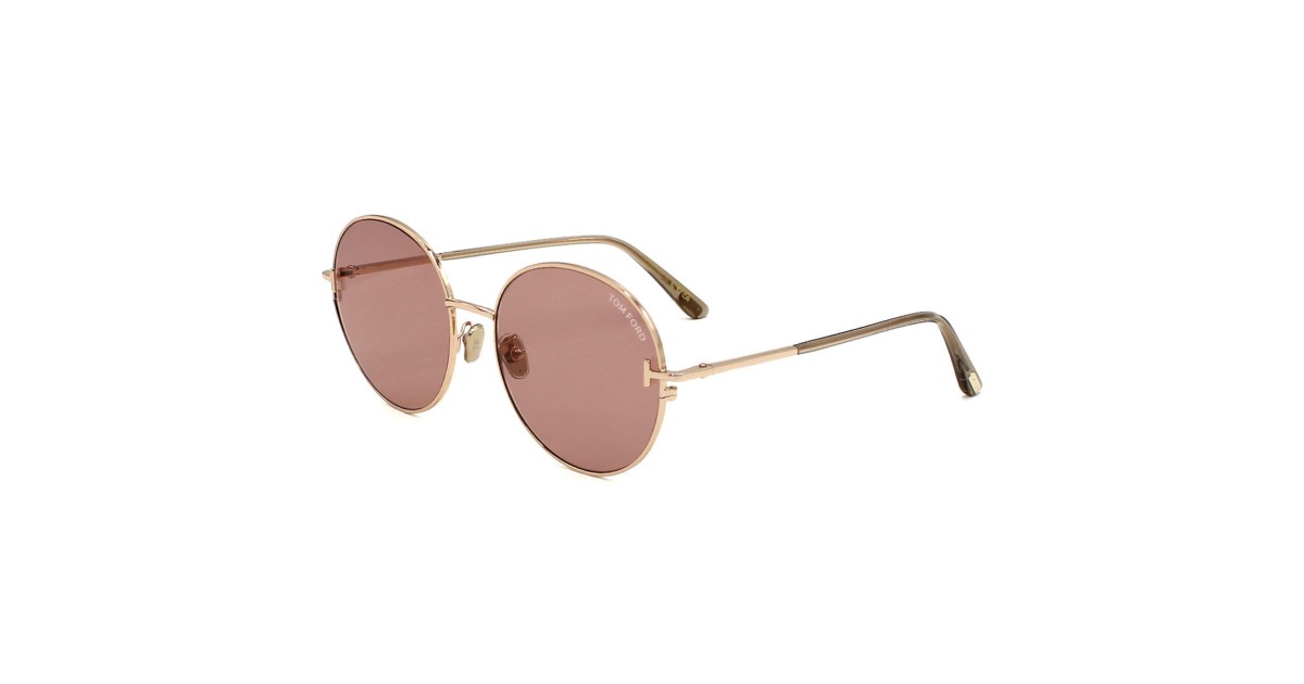 Tom Ford Sunglasses Unisex Pink Gold FT1145-K-28Z-57