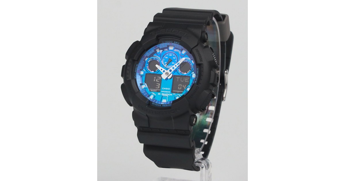 Casio G-Shock Analog-Digital GA-100FL-1AJF | Sakurawatches.com