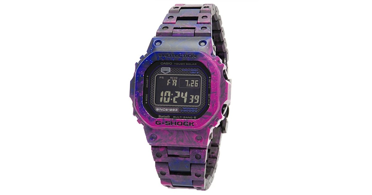 Casio G-Shock Digital 40th Anniversary CARBON EDITION GCW-B5000UN