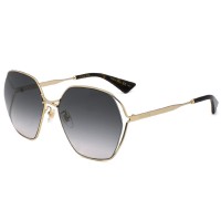 Gucci Sunglasses Unisex Gold GG0818SA-001