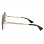 Gucci Sunglasses Unisex Gold GG0818SA-001