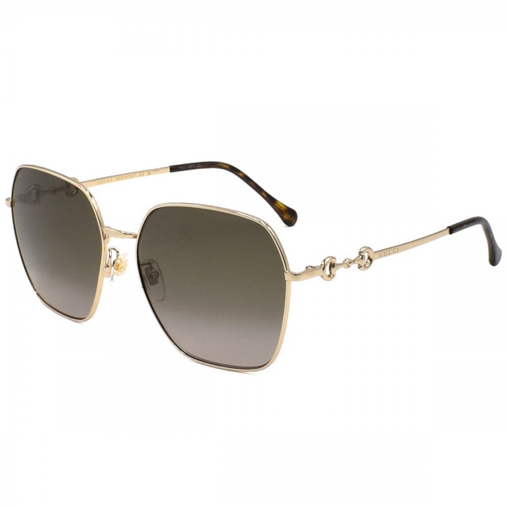 Gucci Sunglasses Unisex Gold GG0882SA-002