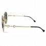 Gucci Sunglasses Unisex Gold GG1017SK-002