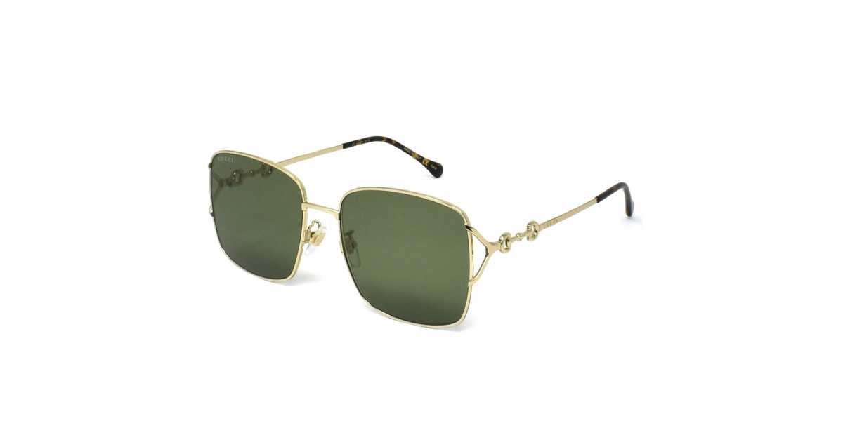 Gucci Sunglasses Unisex Gold GG1018SK-002 | Sakurawatches.com display picture 1