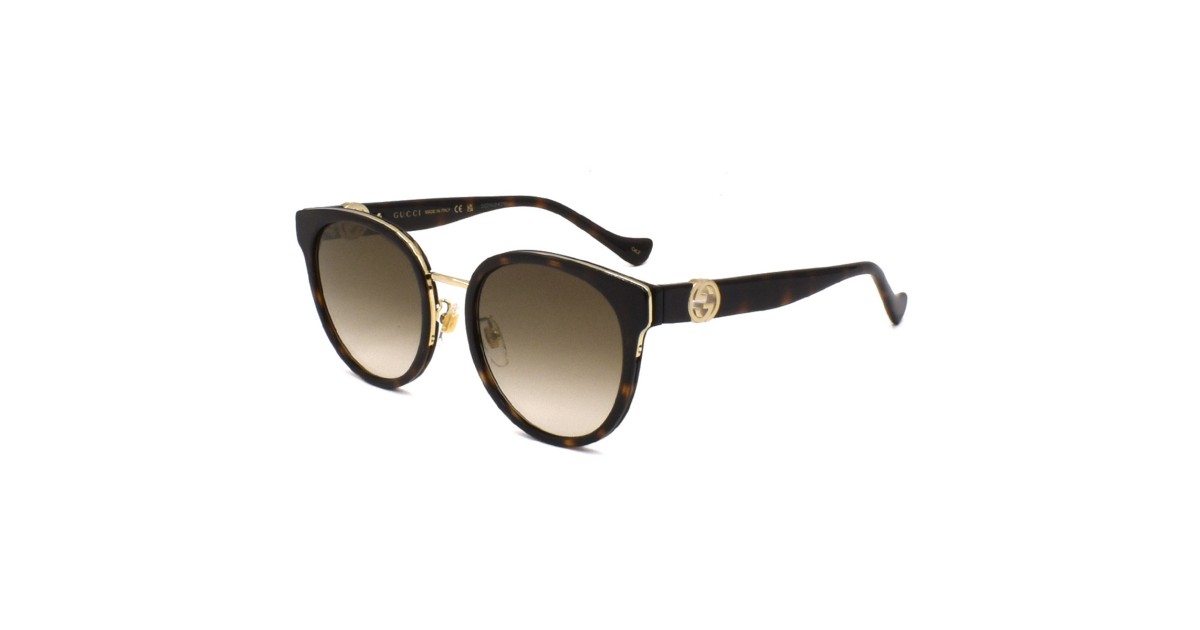 Gucci ?✨ Black Designer GG Cat Eye Sunglasses Italy GG1027SK 001 56-21-145 NEW Gucci Gg1421s Black Female Cat-Eye Sunglasses | Eyewear Index main image 3