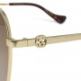 Gucci Sunglasses Unisex Gold GG1089SA-002