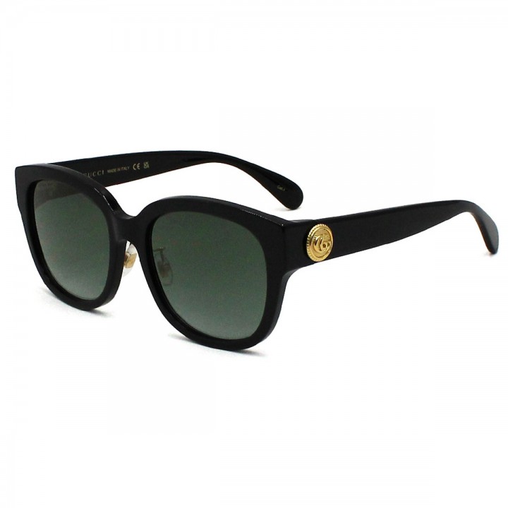 Gucci Sunglasses Unisex Black GG1409SK-001