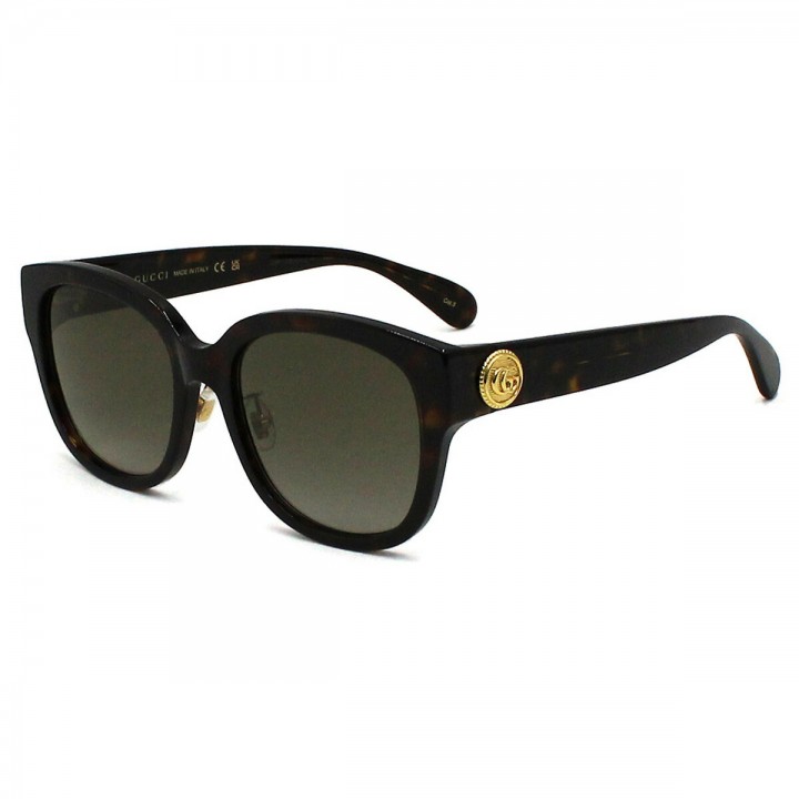 Gucci Sunglasses Unisex Havana GG1409SK-002