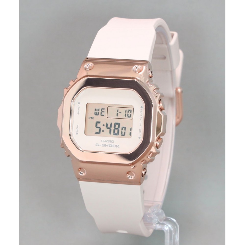 カシオ　G-SHOCK　GM-S5600UPG-4JF Casio G-SHOCK GM-S5600UPG-4JF Pink Gold Metal Case Digital