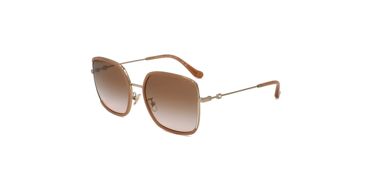 COACHサングラス　レディース Coach Sunglasses Women's Light Gold HC7139BD-940113-58