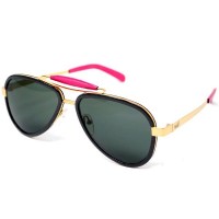 GaGa MILANO Sunglasses Unisex Gold LU54TCGOFXN-FUXIAL