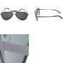 GaGa MILANO Sunglasses Unisex Gray LU54TCGYGYN-GREY