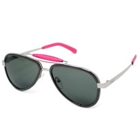 GaGa MILANO Sunglasses Unisex Silver LU54TCSHFXN-FUXIAL
