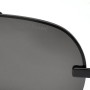 Montblanc Sunglasses Unisex Black + Silver MB0018S-001