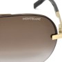 Montblanc Sunglasses Unisex Gold MB0018S-002