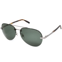 Montblanc Sunglasses Unisex Ruthenium + Havana MB0018S-007
