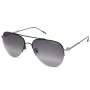 Montblanc Sunglasses Men's Silver + Black MB0037S-003