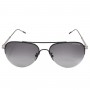 Montblanc Sunglasses Men's Silver + Black MB0037S-003