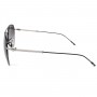 Montblanc Sunglasses Men's Silver + Black MB0037S-003