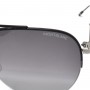 Montblanc Sunglasses Men's Silver + Black MB0037S-003