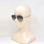 Montblanc Sunglasses Men's Silver + Black MB0037S-003
