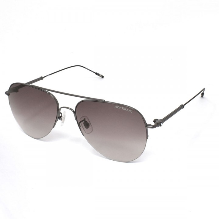 Montblanc Sunglasses Men's Ruthenium MB0037S-004