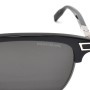 Montblanc Sunglasses Men's Black + Silver MB0040S-005