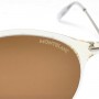 Montblanc Sunglasses Men's Beige + Silver MB0097S-002