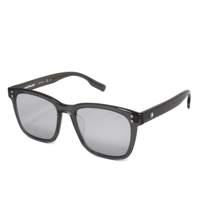 Montblanc Sunglasses Unisex Gray MB0138SK-003
