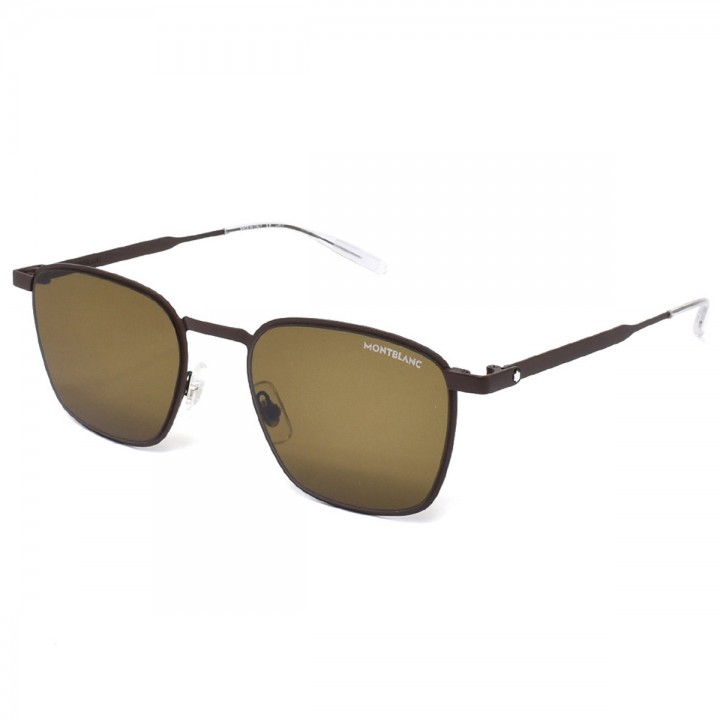 Montblanc Sunglasses Unisex Brown MB0145S-003