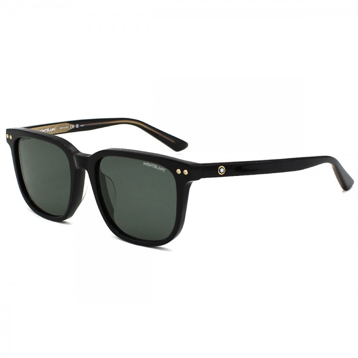 Montblanc Sunglasses Unisex Black MB0258SA-001