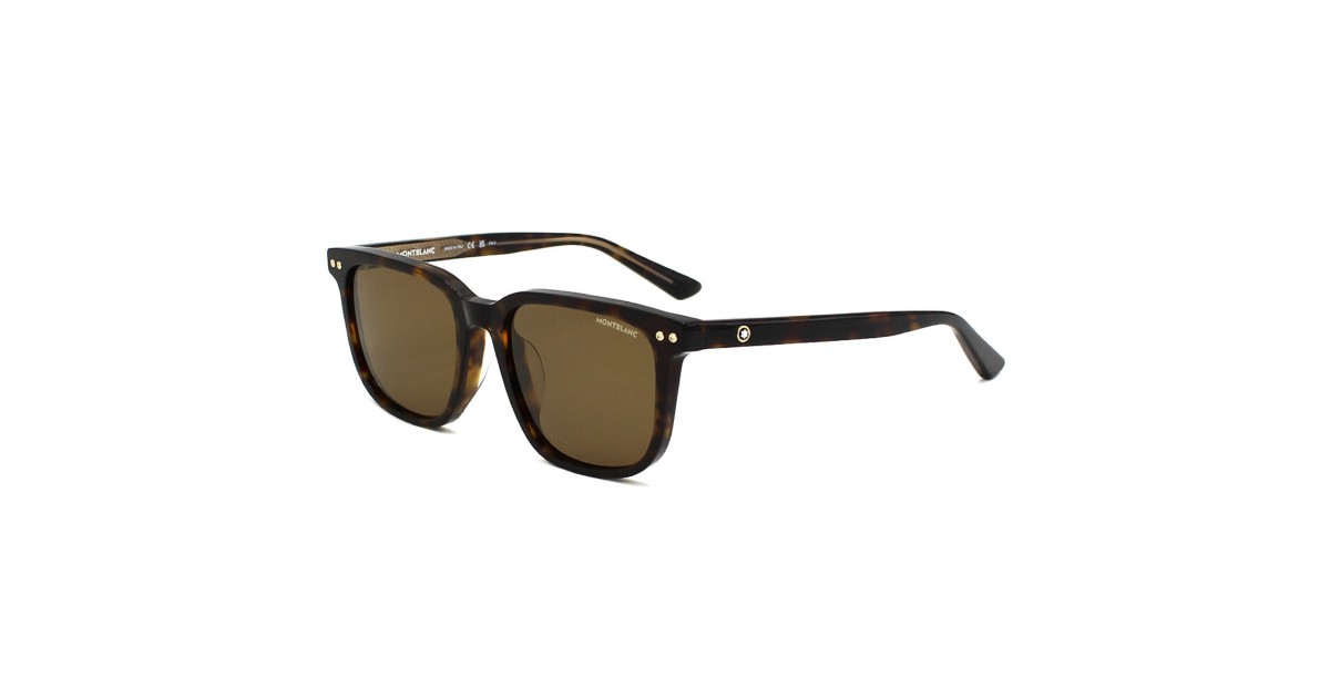 Montblanc Sunglasses Unisex Havana MB0258SA-002 | Sakurawatches.com