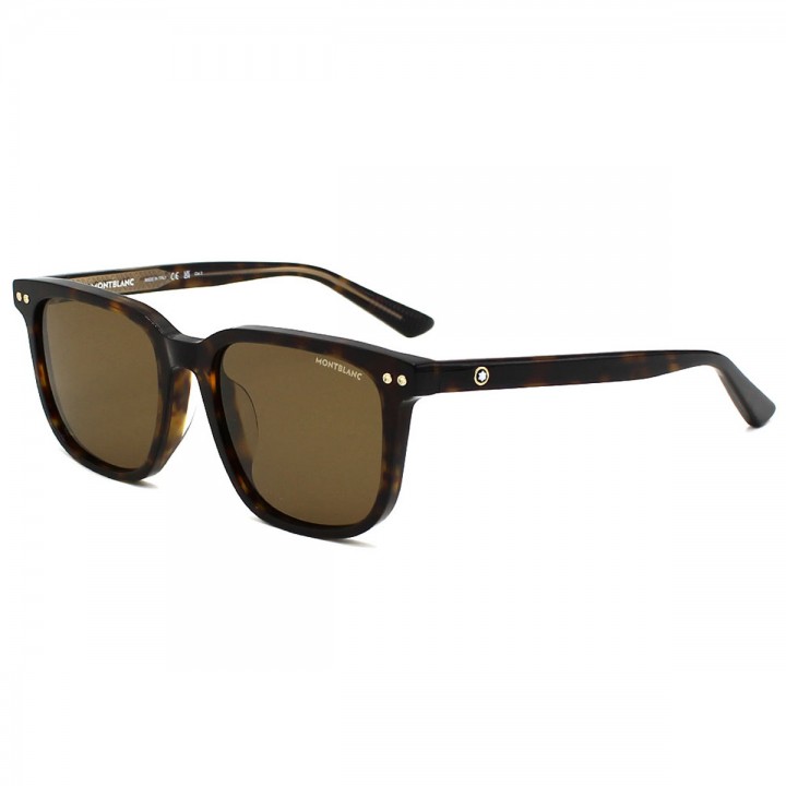 Montblanc Sunglasses Unisex Havana MB0258SA-002