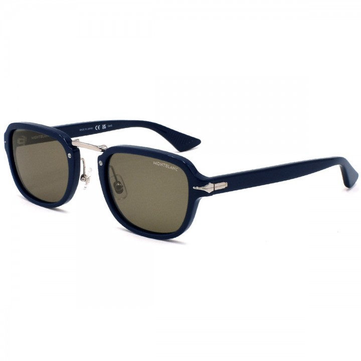 Montblanc Sunglasses Unisex Blue MB0264S-003