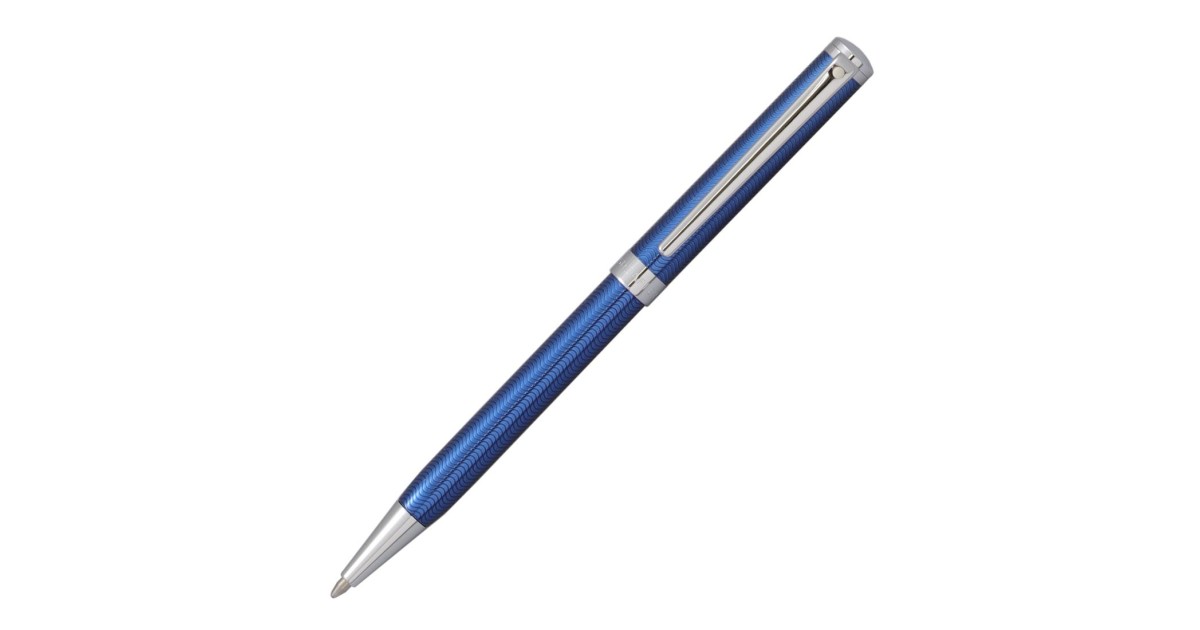 Sheaffer Ballpoint Pen Intensity Engraved Blue Lacquer N2924351
