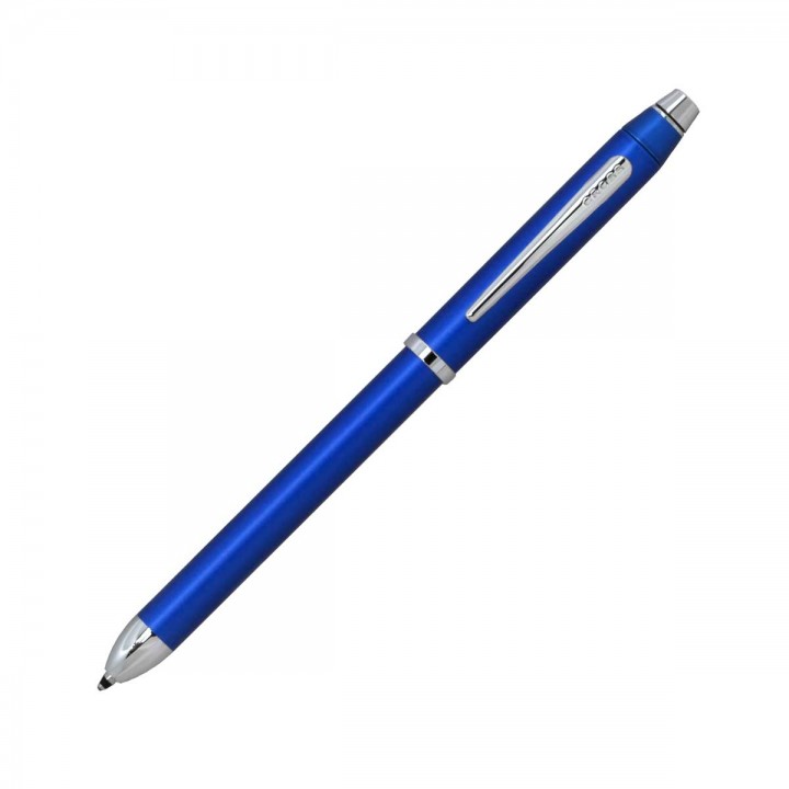 Cross Ballpoint Pen Tech3+ Metallic Blue NAT0090-8ST