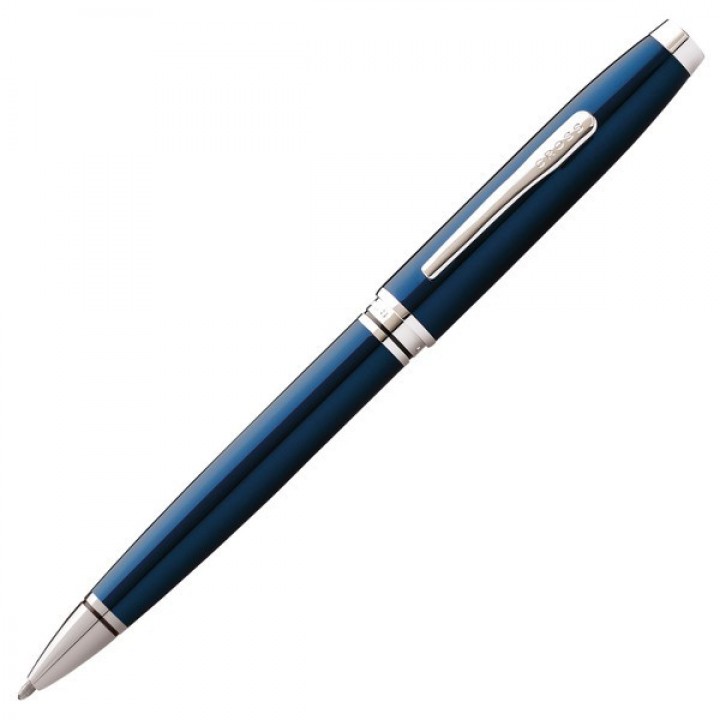 Cross Ballpoint Pen Coventry Blue Lacquer NAT0662-9