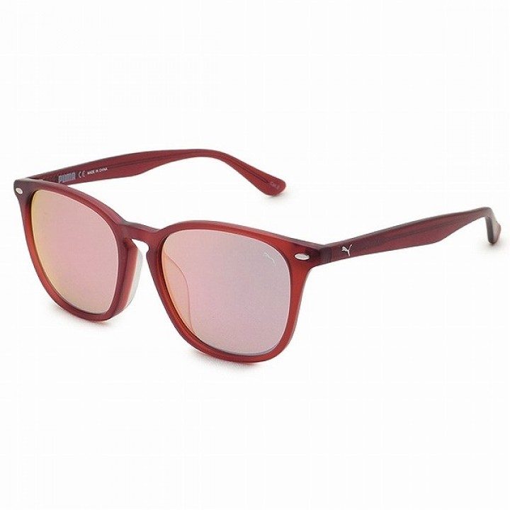 Puma Sunglasses Unisex Burgundy PE0079SA-004-53