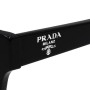 Prada Sunglasses Unisex Black PR03ZSF-1AB06T-55