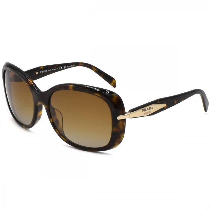 Prada Sunglasses Unisex Havana PR04ZSF-2AU6E1-58