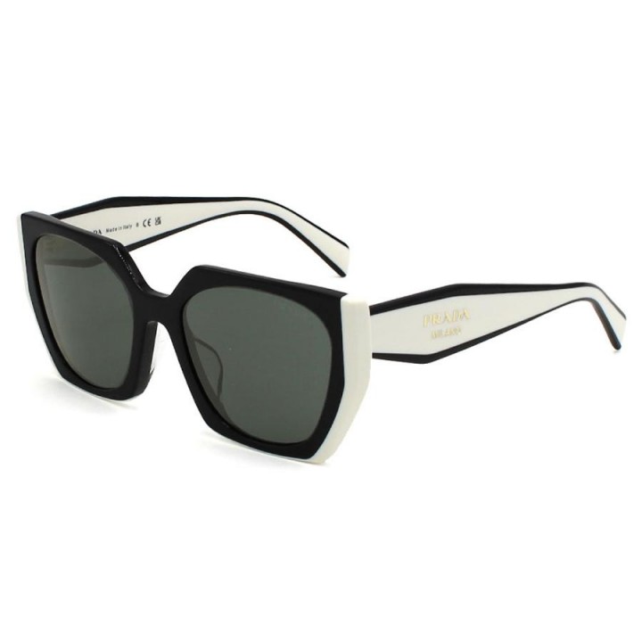 Prada Sunglasses Unisex Black + Talc PR15WSF-09Q5S0-55