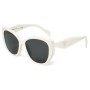 Prada Sunglasses Unisex Talc PR19ZSF-1425S0-56