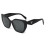 Prada Sunglasses Unisex Black PR19ZSF-1AB5S0-56