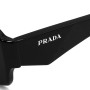 Prada Sunglasses Unisex Black PR27ZSF-16K08Z-55