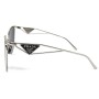 Prada Sunglasses Unisex Silver PR50ZS-1BC09S-59