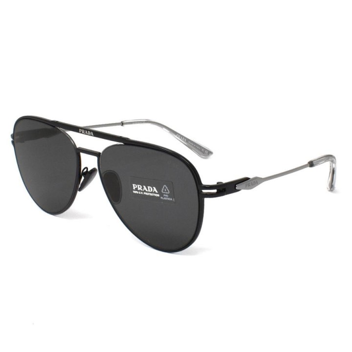 Prada Sunglasses Unisex Matte Black PR54ZS-1BO5S0-57